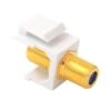 RG6 Coax Keystone Jack Insert VCELINK -VCELINK SHOP 2.KS03