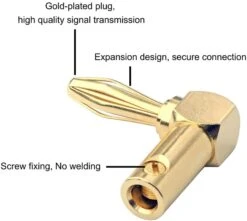 Right Angle Banana Plug VCELINK -VCELINK SHOP 202 4