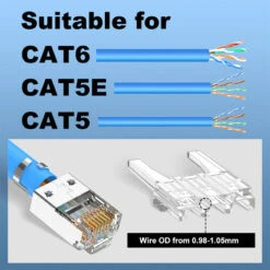 Cat6 Shielded RJ45 Connectors Short Body VCELINK -VCELINK SHOP 3 30602f58 ae57 4750 b863 c656ed36c75b