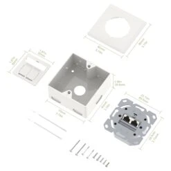 German Ethernet Faceplate With Cat6a Insert VCELINK -VCELINK SHOP 3 3326d623 e0f9 45f7 b740 09ae46873a01