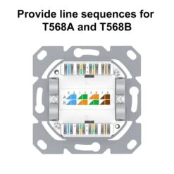German Ethernet Faceplate With Cat6a Insert VCELINK -VCELINK SHOP 4 beb0798f 85d3 4601 a5bb a062082ae3f1