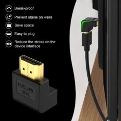 8K 270 Degree Angle HDMI Adapter VCELINK -VCELINK SHOP 4 f2cd9ea8 5bc2 4e09 9929 d4e391094a6e