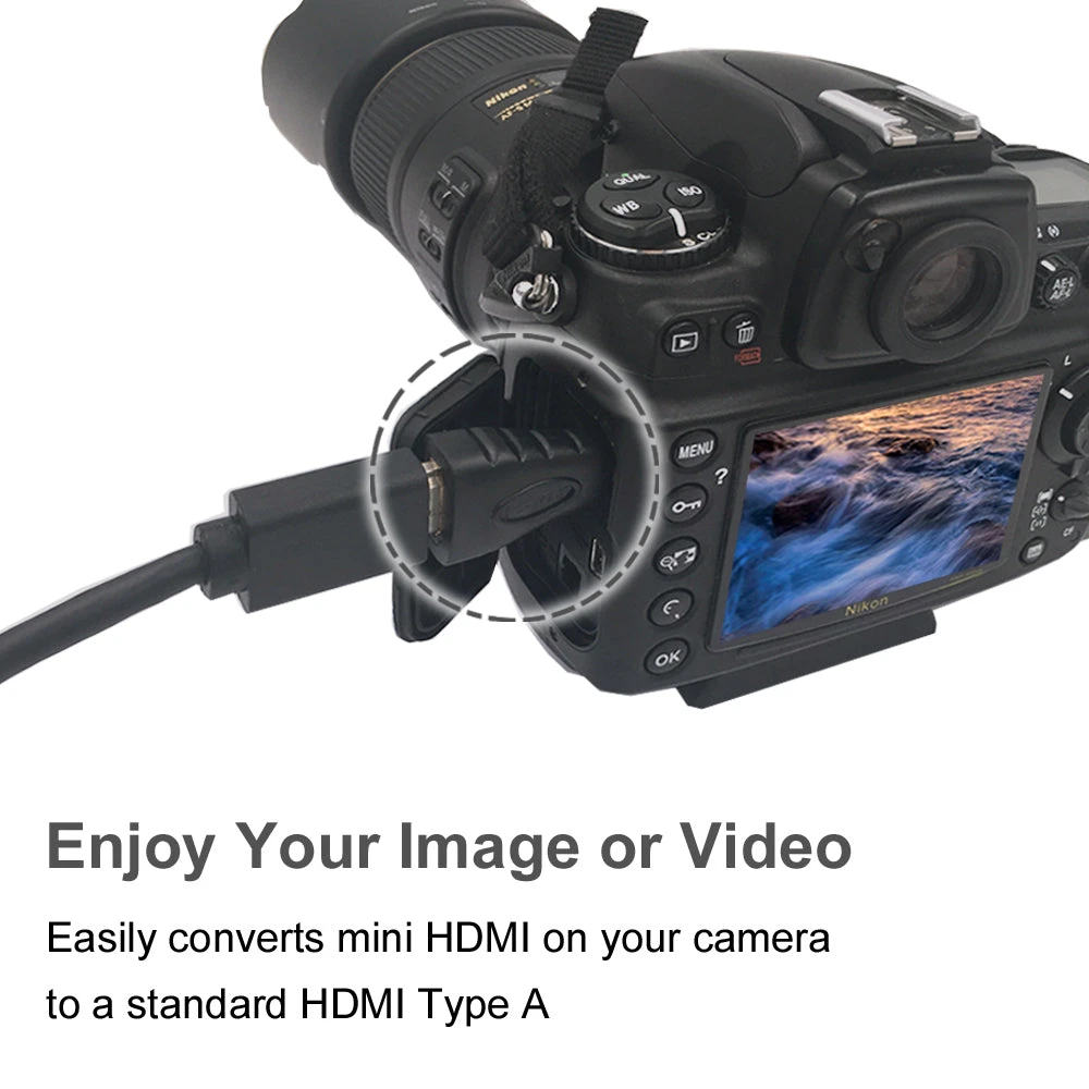 Mini HDMI To HDMI Adapter VCELINK 8 Mini HDMI To HDMI Adapter VCELINK - Image 6