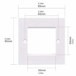 British Ethernet Socket Double Port Faceplate VCELINK -VCELINK SHOP 5 e6b8168f 5b3e 4cd5 bcae 788c95932bad