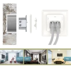 German Ethernet Faceplate With Cat6a Insert VCELINK -VCELINK SHOP 6 f0570465 5f3b 48b7 b900 10c74ae259bd