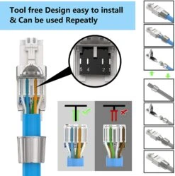 Cat6 Tool Free Connector VCELINK -VCELINK SHOP 71g1x7sWSHL. AC SL1500 c0e2b4b7 e56e 4caf 942f 56df16702517