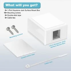 Ethernet Surface Mount Box VCELINK -VCELINK SHOP A166 de66cc42 553b 4f0b b1f8 0a362c0666ed