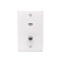 Coax And Ethernet Wall Plate VCELINK