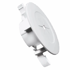 Round Pass-through Wall Plate With Rubber Insert VCELINK -VCELINK SHOP A189 Angle 2