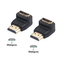 90 Degree HDMI Adapter VCELINK 19 90 Degree HDMI Adapter VCELINK -VCELINK SHOP AD005A 2Pack