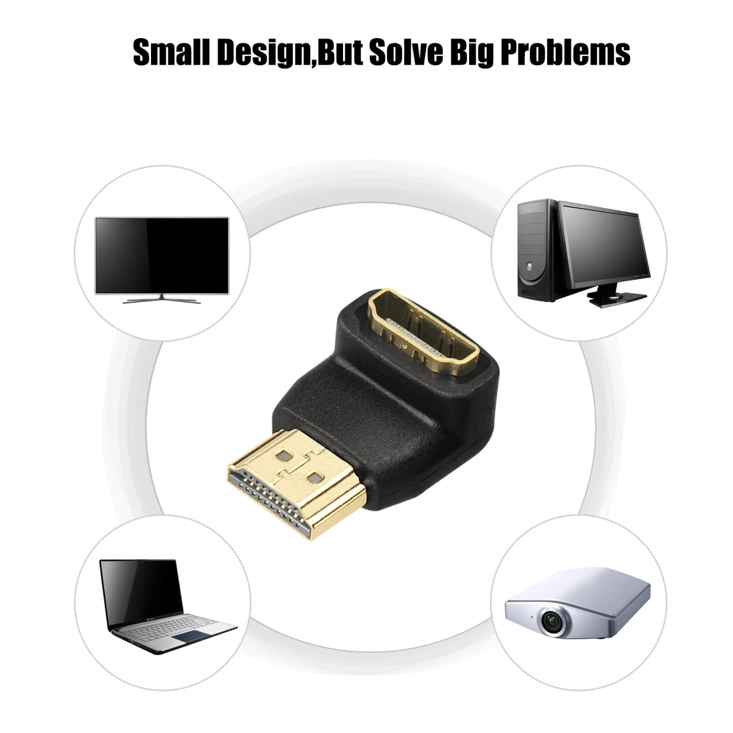 90 Degree HDMI Adapter VCELINK 11 90 Degree HDMI Adapter VCELINK - Image 9