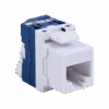 Cat6 Twist Lever 180-Degree Toolless Keystone Jack, Unshielded VCELINK