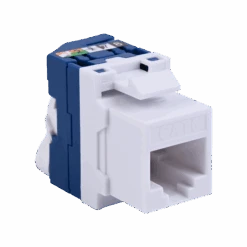 Cat6 Twist Lever 180-Degree Toolless Keystone Jack, Unshielded VCELINK