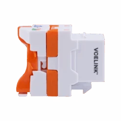 Toolless Cat6a Twist Keystone Jack, Unshielded VCELINK -VCELINK SHOP C262OG 6A Detail 1