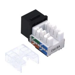 Cat6a Keystone Jack UL-Listed VCELINK -VCELINK SHOP C265BK 6A