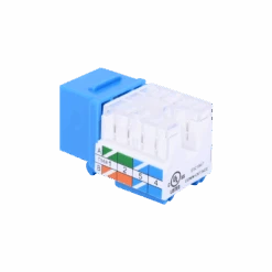 UL Listed Cat6 Keystone Jack VCELINK -VCELINK SHOP C265BL 6 Angle 2