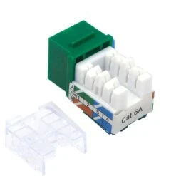 Cat6a Keystone Jack UL-Listed VCELINK -VCELINK SHOP C265GN 6A