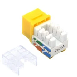 Cat6a Keystone Jack UL-Listed VCELINK -VCELINK SHOP C265YL 6A
