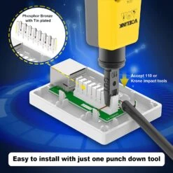 Cat6 Surface Mount Box VCELINK -VCELINK SHOP Cat6RJ45SurfaceMountBox3