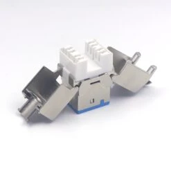 RJ45 Toolless Cat6a Keystone Jacks 180-Degree VCELINK -VCELINK SHOP Colorful Keystone Jack M603 4