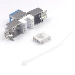 RJ45 Toolless Cat6a Keystone Jacks 180-Degree VCELINK -VCELINK SHOP Colorful Keystone Jack M603 5