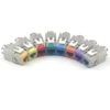 RJ45 Toolless Cat6a Keystone Jacks 180-Degree VCELINK