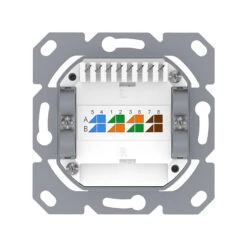 German-style Single Port RJ45 Faceplate VCELINK -VCELINK SHOP DE07WT 7