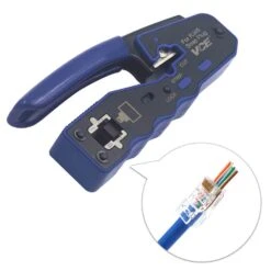 RJ45 Pass Through Crimper VCELINK -VCELINK SHOP GJ670BL 18