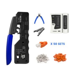 Ethernet Cable Crimping Tool Kit VCELINK