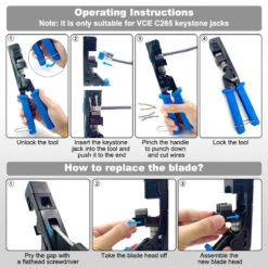 Keystone Punch Down Tool VCELINK -VCELINK SHOP GJ672 3