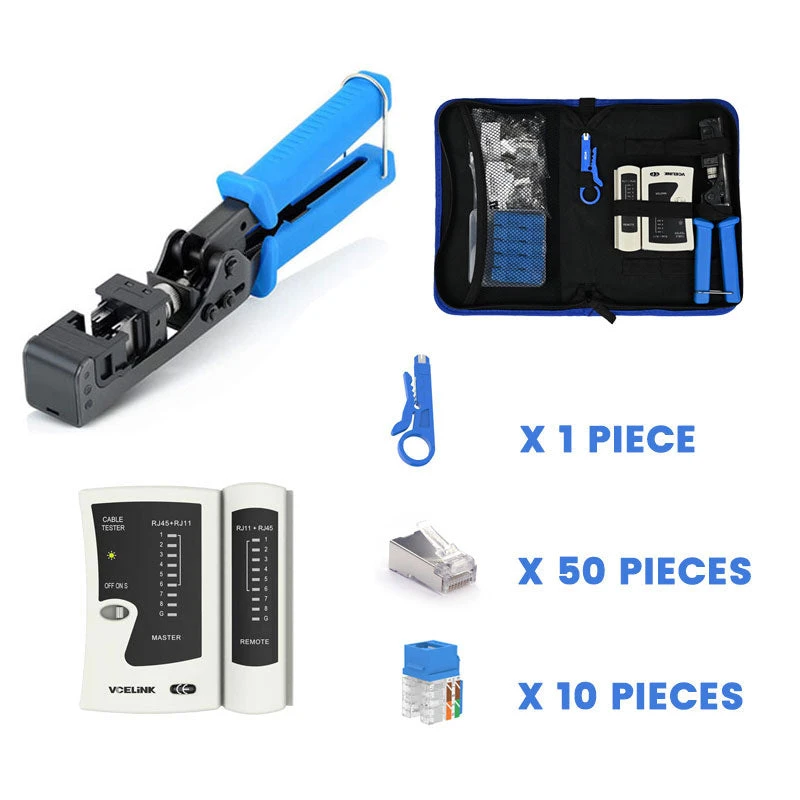 Speed Termination Tool With Cat6 Modules VCELINK 4 Speed Termination Tool With Cat6 Modules VCELINK - Image 2
