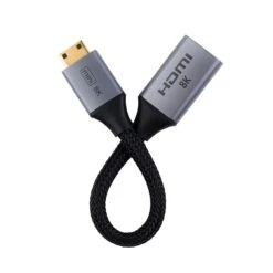 8K Mini HDMI To HDMI Adapter Cable VCELINK -VCELINK SHOP HD035 Front 2