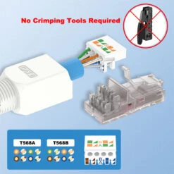 Cat6 Field Termination Plug VCELINK -VCELINK SHOP KJ22 C6 3