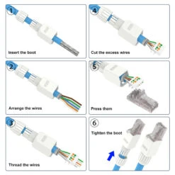 Wholesale RJ45 Tool Less Cat6 Plug VCELINK -VCELINK SHOP KJ22 C6 7 77708e81 1aaf 406d a9ae 79fa9205920d