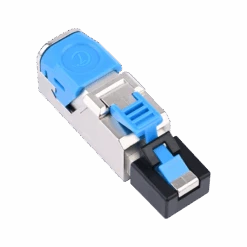 Cat7 Field Termination Plug With Locking Mechanism VCELINK -VCELINK SHOP KJ25BL C7 Front