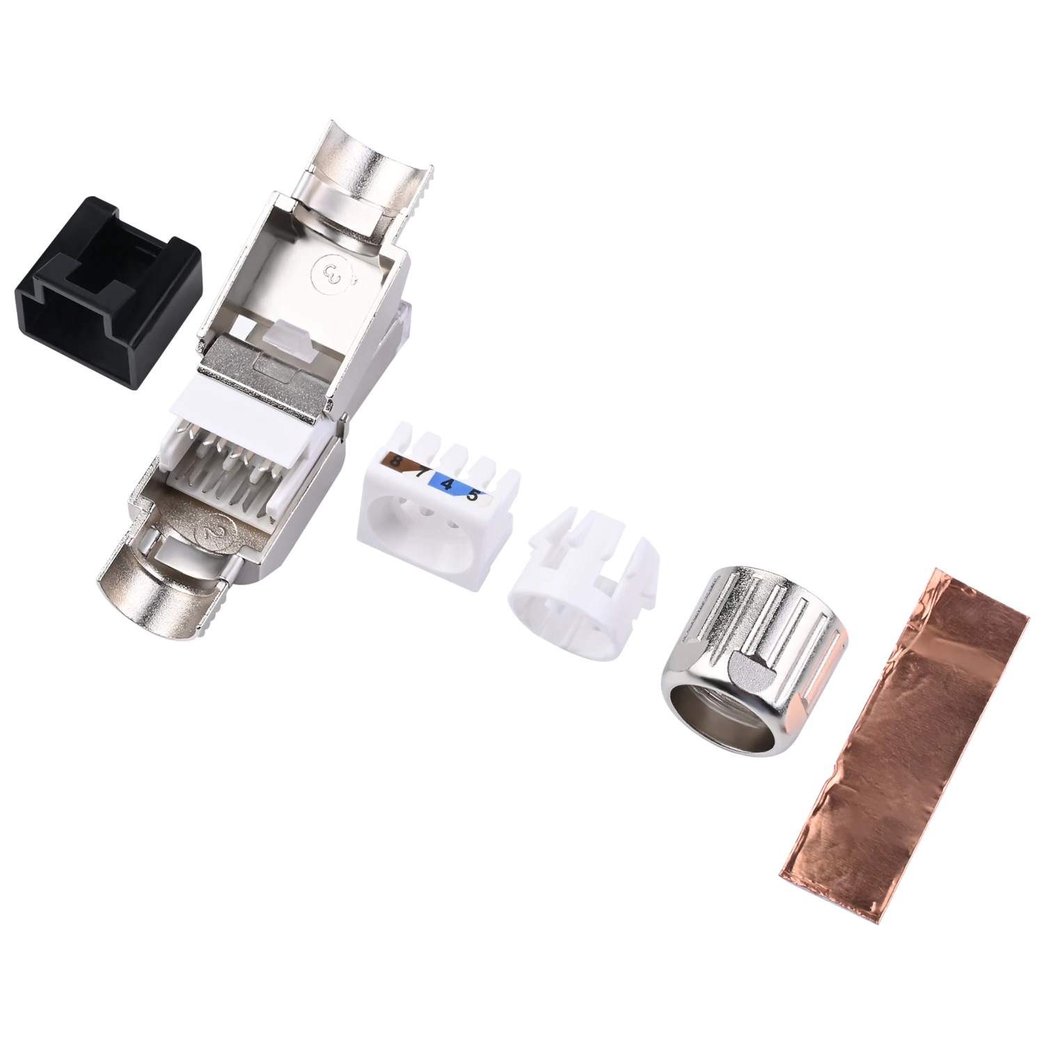 Compact Toolless Cat7 Shielded Connector VCELINK 6 Compact Toolless Cat7 Shielded Connector VCELINK - Image 4