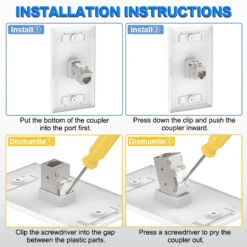 Keystone RJ45 Coupler VCELINK -VCELINK SHOP M230 11