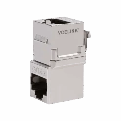90-Degree Angled Shielded Cat6a Keystone Coupler VCELINK
