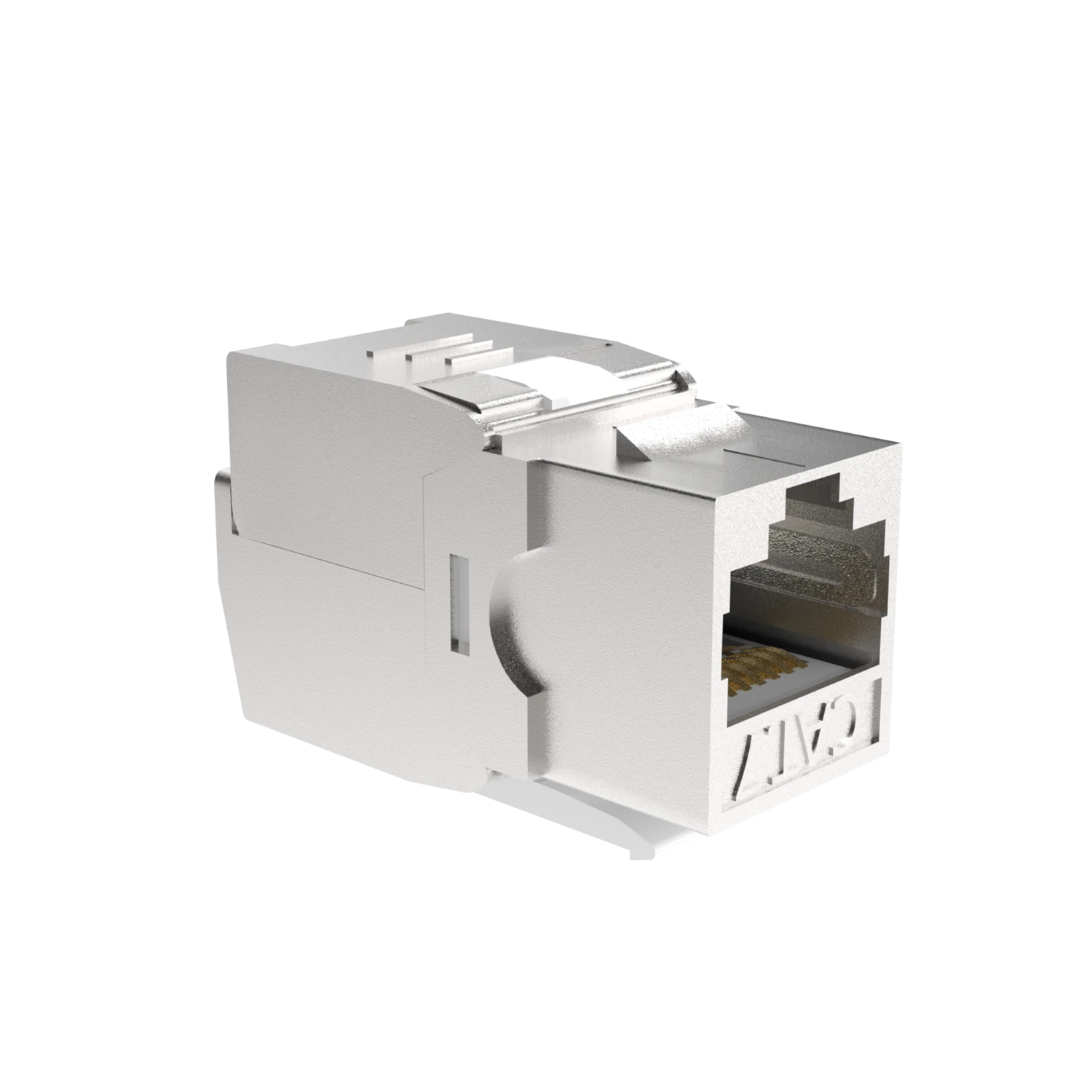 STP Cat7 Shielded Keystone Jack Toolless VCELINK 3 STP Cat7 Shielded Keystone Jack Toolless VCELINK