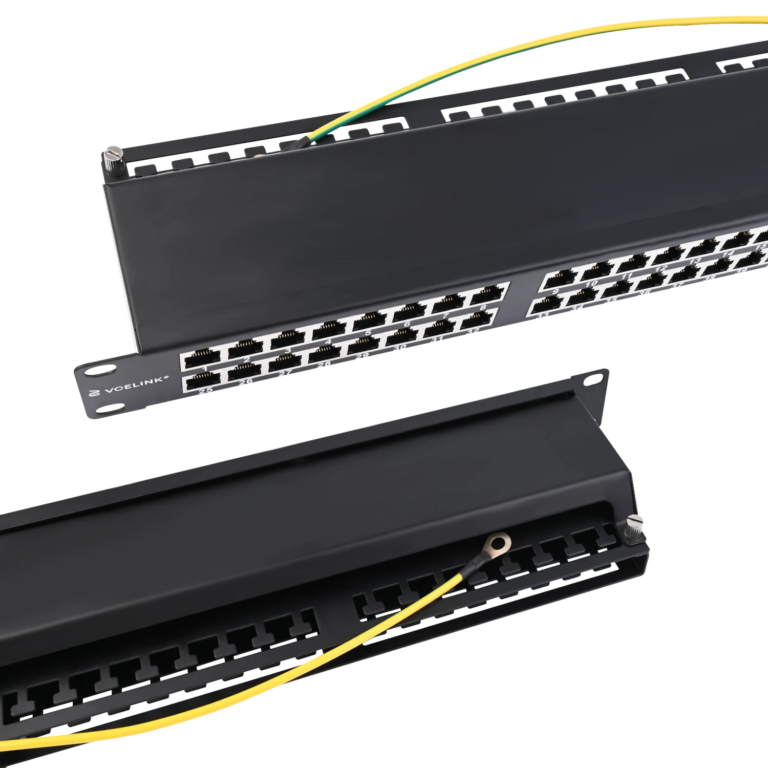 48-port Cat5e Shielded Patch Panel, 1U VCELINK 5 48-port Cat5e Shielded Patch Panel, 1U VCELINK - Image 3