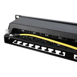 48-port Cat6 Shielded Patch Panel, 1U VCELINK -VCELINK SHOP P187U C6 Detail 1