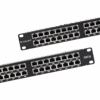 48-port Cat6 Shielded Patch Panel, 1U VCELINK -VCELINK SHOP P187U C6 Detail 2