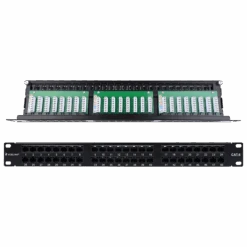 High-density 48 Port Cat6 UTP Patch Panel VCELINK -VCELINK SHOP P188U C6 Front