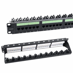 24 Port Cat6 UTP 110 Patch Panel VCELINK