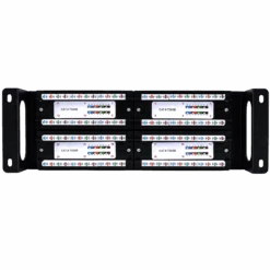 2U 24 Ports UTP Patch Panel VCELINK -VCELINK SHOP P191U C6 Bake