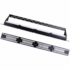 Unshielded Cat6 Punch Down Patch Panel, 24 Port VCELINK -VCELINK SHOP P192SP C6 Back