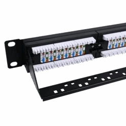 Unshielded Cat6 Punch Down Patch Panel, 24 Port VCELINK -VCELINK SHOP P192SP C6 Detail 1