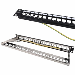 24 Port Shielded Blank Patch Panel VCELINK -VCELINK SHOP P194AM Angle 2