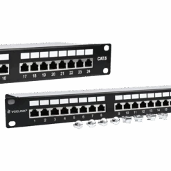 Cat6 Shielded Patch Panel 24 Port VCELINK