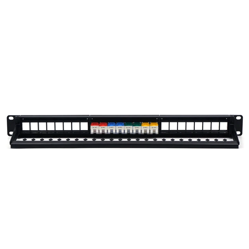 Rack Mount Patch Panel With Keystone Coupler VCELINK 4 Rack Mount Patch Panel With Keystone Coupler VCELINK - Image 2